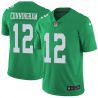 Cheap Randall Cunningham Eagles Jersey From China Color Rush Legend #12 emerald