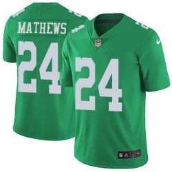 Cheap Ryan Mathews Eagles Jersey From China Color Rush Legend #24 emerald