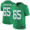 Cheap Lane Johnson Eagles Jersey From China Color Rush Legend #65 emerald