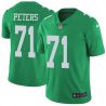 Cheap Jason Peters Eagles Jersey From China Color Rush Legend #71 emerald