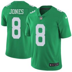 Cheap Donnie Jones Eagles Jersey From China Color Rush Legend #8 emerald