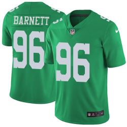 Cheap Derek Barnett Eagles Jersey From China Color Rush Legend #96 emerald