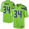 Cheap Thomas Rawls Seahawks Jersey From China Color Rush Legend #34