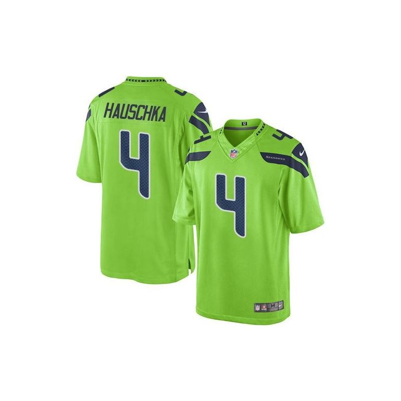 Cheap Steven Hauschka Seahawks Jersey From China Color Rush Legend #4