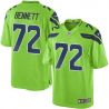 Cheap Michael Bennett Seahawks Jersey From China Color Rush Legend #72