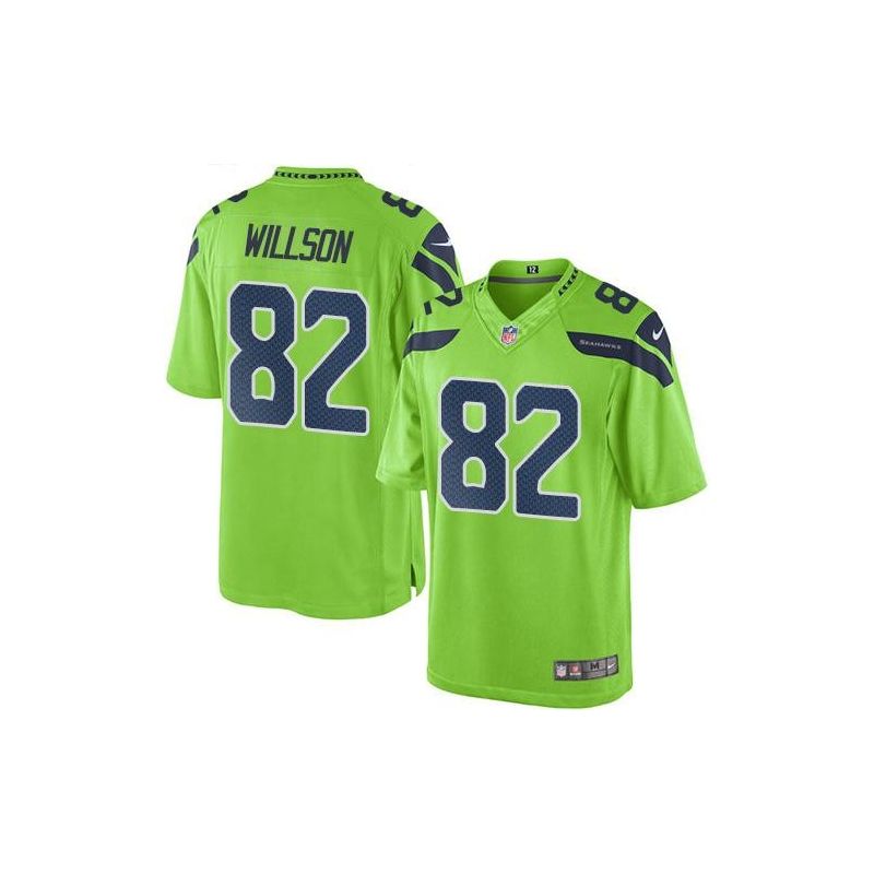 Cheap Luke Willson Seahawks Jersey From China Color Rush Legend #82