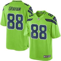 Cheap Jimmy Graham Seahawks Jersey From China Color Rush Legend #88