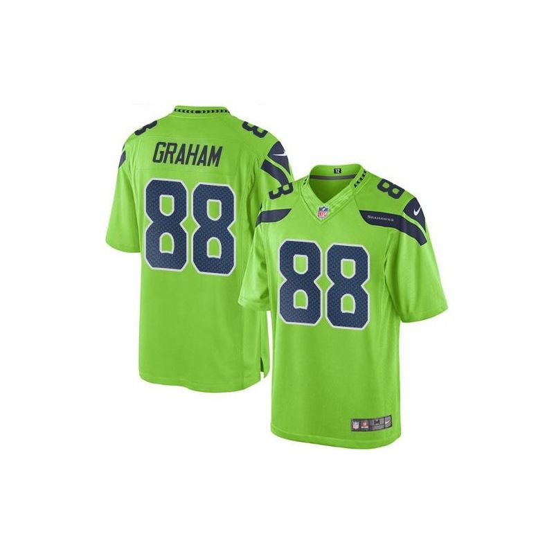 Cheap Jimmy Graham Seahawks Jersey From China Color Rush Legend #88