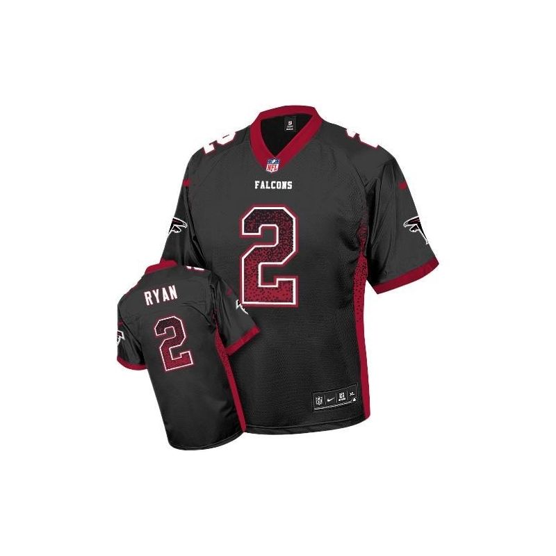 Cheap Matt Ryan Falcons Jersey From China Drift Fashion I #2 Black