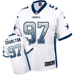 Cheap Taco Charlton Cowboys Jersey From China Drift Fashion I #97 White
