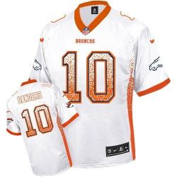 Cheap Emmanuel Sanders Broncos Jersey From China Drift Fashion I #10 White