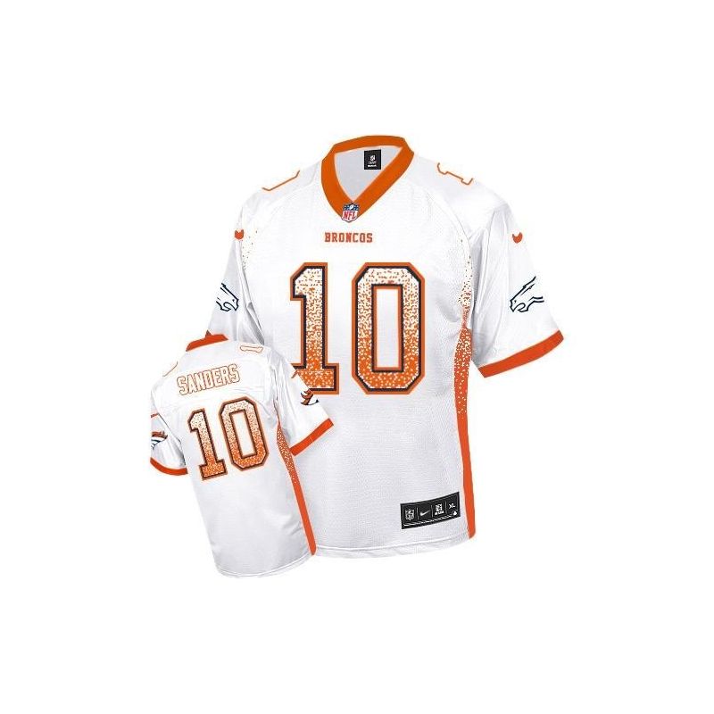 Cheap Emmanuel Sanders Broncos Jersey From China Drift Fashion I #10 White