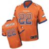 Cheap CJ Anderson Broncos Jersey From China Drift Fashion I #22 Orange