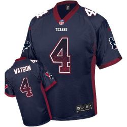 Cheap Deshaun Watson Texans Jersey From China Drift Fashion I #4 Blue