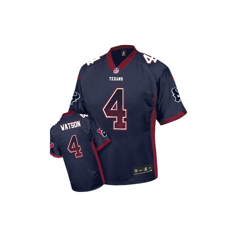 Cheap Deshaun Watson Texans Jersey From China Drift Fashion I #4 Blue