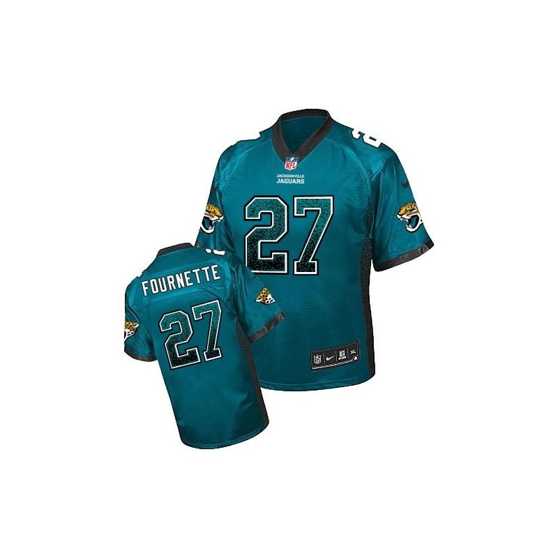 Cheap Leonard Fournette Jaguars Jersey From China Drift Fashion I #27 Green