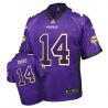 Cheap Stefon Diggs Vikings Jersey From China Drift Fashion I #14 Purple