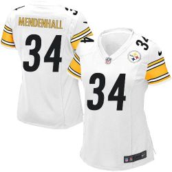 Cheap Rashard Mendenhall Steelers Jersey #34 White From China Limited