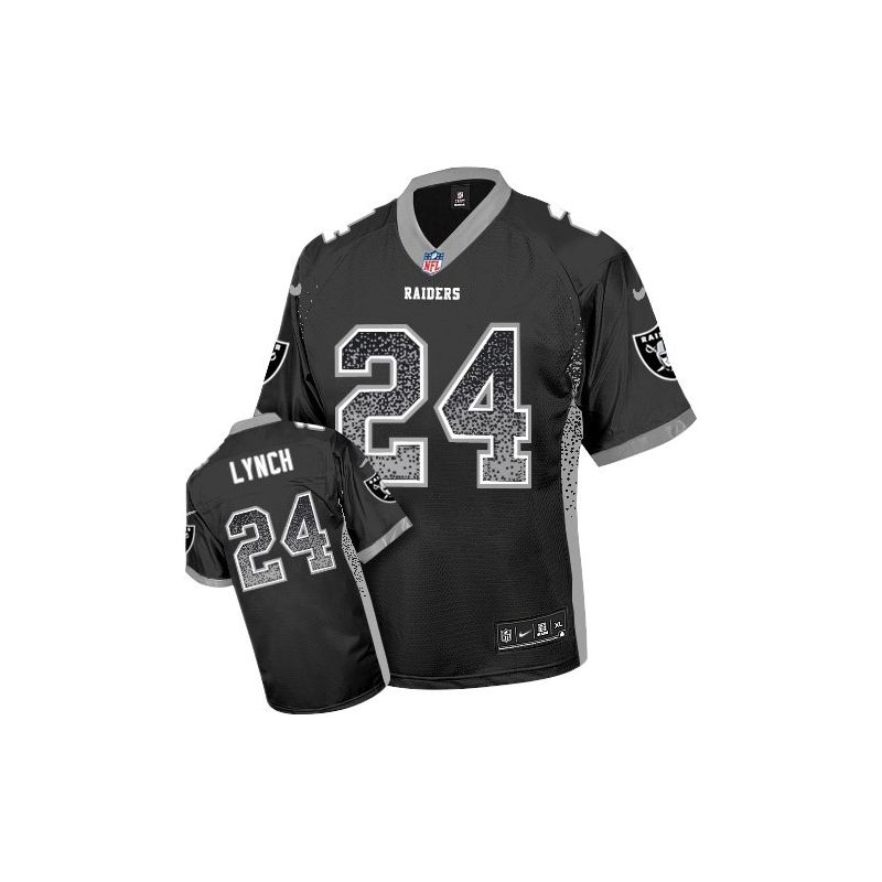 Cheap Marshawn Lynch Raiders Jersey From China Drift Fashion I #24 Black