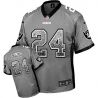 Cheap Marshawn Lynch Raiders Jersey From China Drift Fashion I #24 Gray