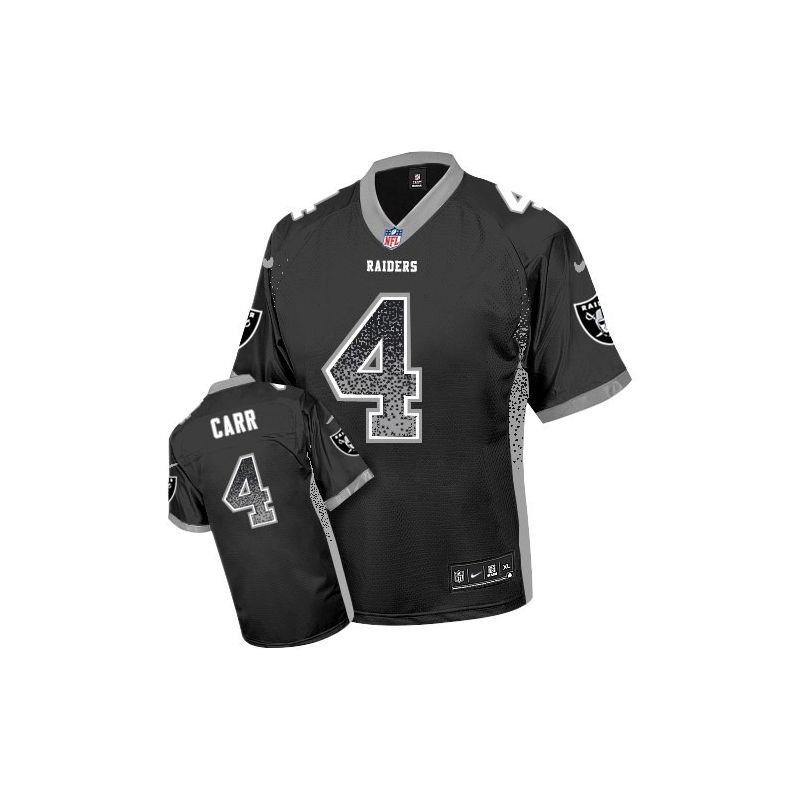 Cheap Derek Carr Raiders Jersey From China Drift Fashion I #4 Black