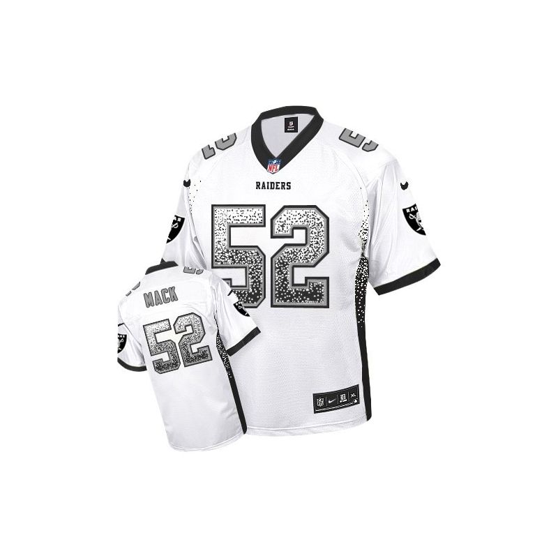 Cheap Khalil Mack Raiders Jersey From China Drift Fashion I #52 White