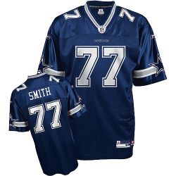 Cheap Tyron Smith Cowboys Jersey #77 Blue From China