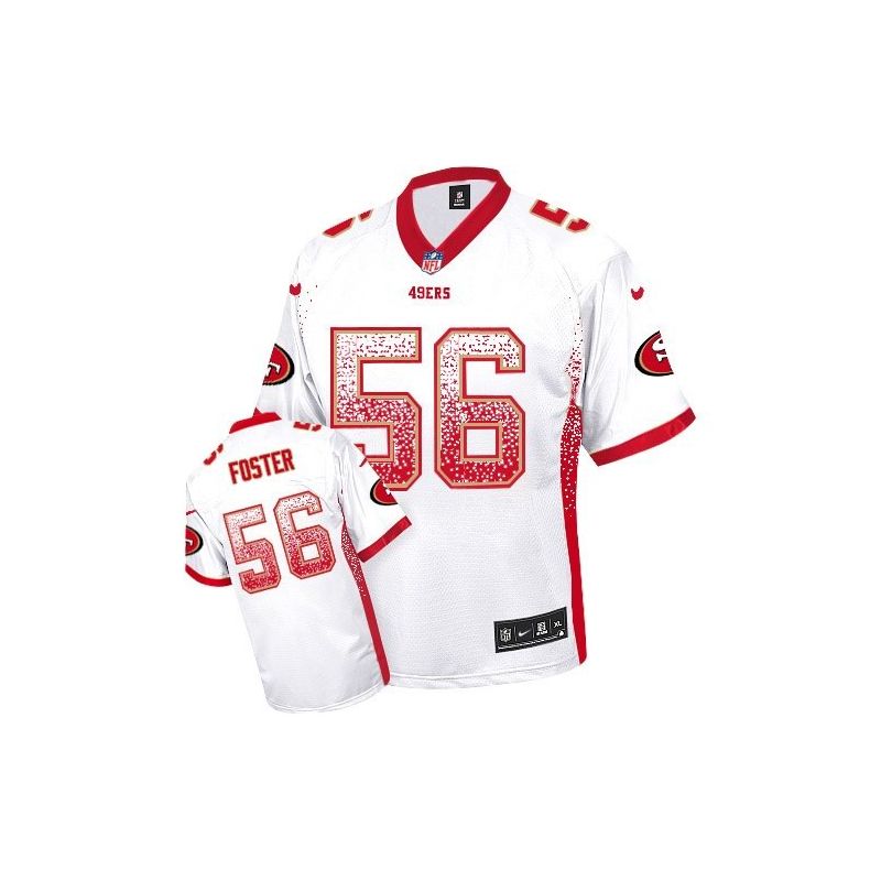 Cheap Reuben Foster 49ers Jersey From China Drift Fashion I #56 White