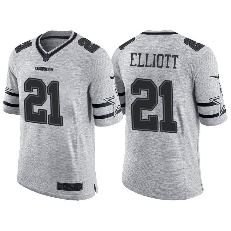 Cheap Ezekiel Elliott Cowboys Jersey From China Gridiron II #21