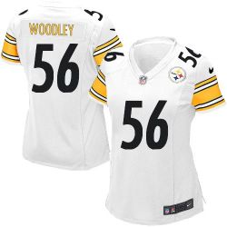 Cheap Lamarr Woodley Steelers Jersey #56 White From China Limited
