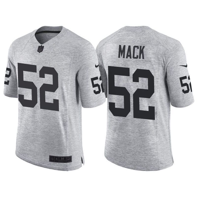 Cheap Khalil Mack Raiders Jersey From China Gridiron II #52