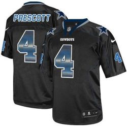 Cheap Dak Prescott Cowboys Jersey From China Lights Out Strobe #4