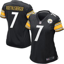 Cheap Ben Roethlisberger Steelers Jersey #7 Black From China Limited