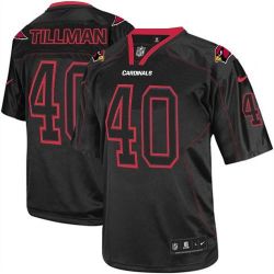 Cheap Pat Tillman Cardinals Jersey From China Lights Out #40 Black