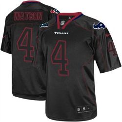 Cheap Deshaun Watson Texans Jersey From China Lights Out #4 Black