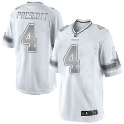 Cheap Dak Prescott Cowboys Jersey From China Platinum #4