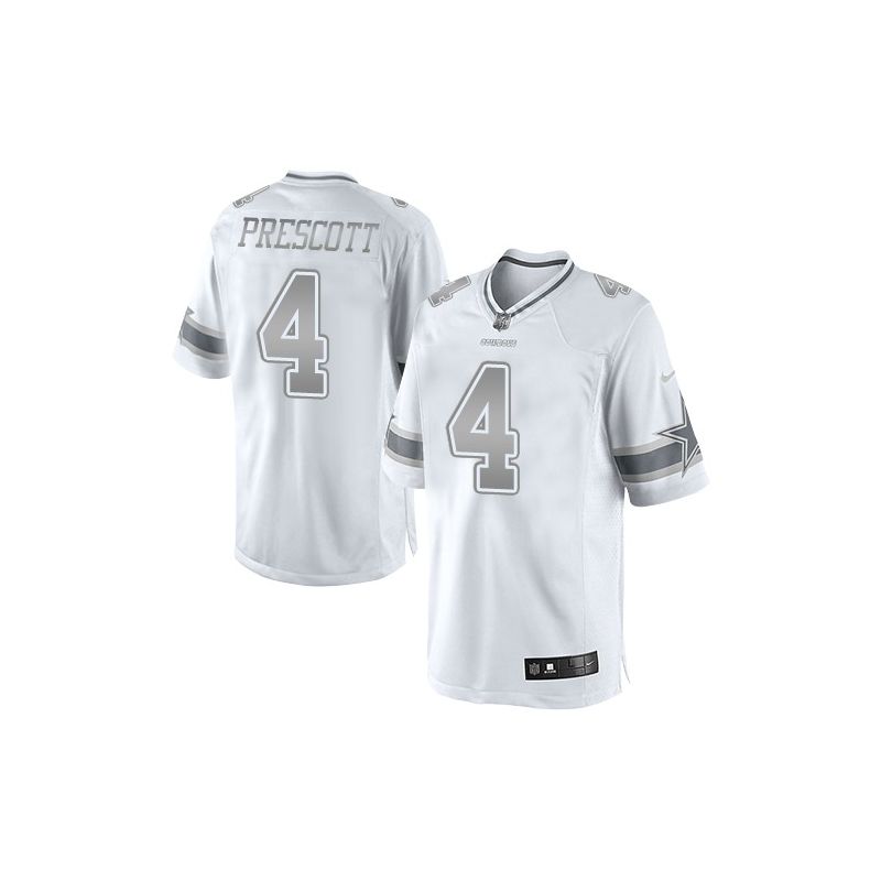 Cheap Dak Prescott Cowboys Jersey From China Platinum #4