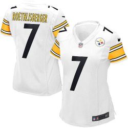 Cheap Ben Roethlisberger Steelers Jersey #7 White From China Limited