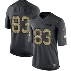 Cheap Dwayne Allen Colts Jersey From China Salute To Service Anthracite #83