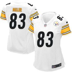 Cheap Heath Miller Steelers Jersey #83 White From China Limited