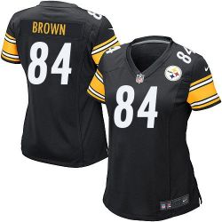 Cheap Antonio Brown Steelers Jersey #84 Black From China Limited
