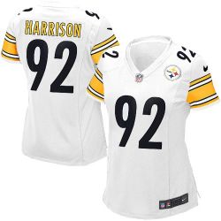 Cheap James Harrison Steelers Jersey #92 White From China Limited
