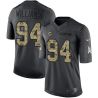 Cheap Mario Williams Dolphins Jersey From China Salute To Service Anthracite #94
