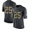 Cheap Calvin Pryor Jets Jersey From China Salute To Service Anthracite #25