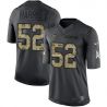 Cheap David Harris Jets Jersey From China Salute To Service Anthracite #52