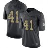 Cheap Antoine Bethea 49ers Jersey From China Salute To Service Anthracite #41