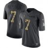 Cheap Colin Kaepernick 49ers Jersey From China Salute To Service Anthracite #7