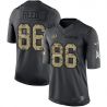 Cheap Jordan Reed Redskins Jersey From China Salute To Service Anthracite #86