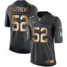 Cheap Clay Matthews Packers Jersey From China Salute To Service Gold #52