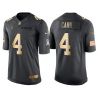 Cheap Derek Carr Raiders Jersey From China Salute To Service Gold #4